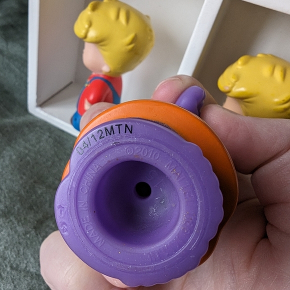 Little People figures Police Woman Purple Alien 3 Eyes Eddie Koby Farmer 5pc Toy - Picture 13 of 13